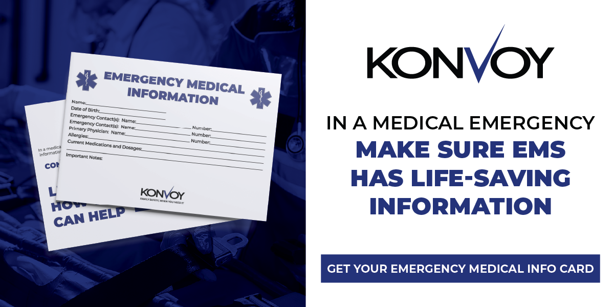 In a Medical Emergency Make Sure EMS Has Life-Saving Information %91Get Your Emergency Medical Info Card%93