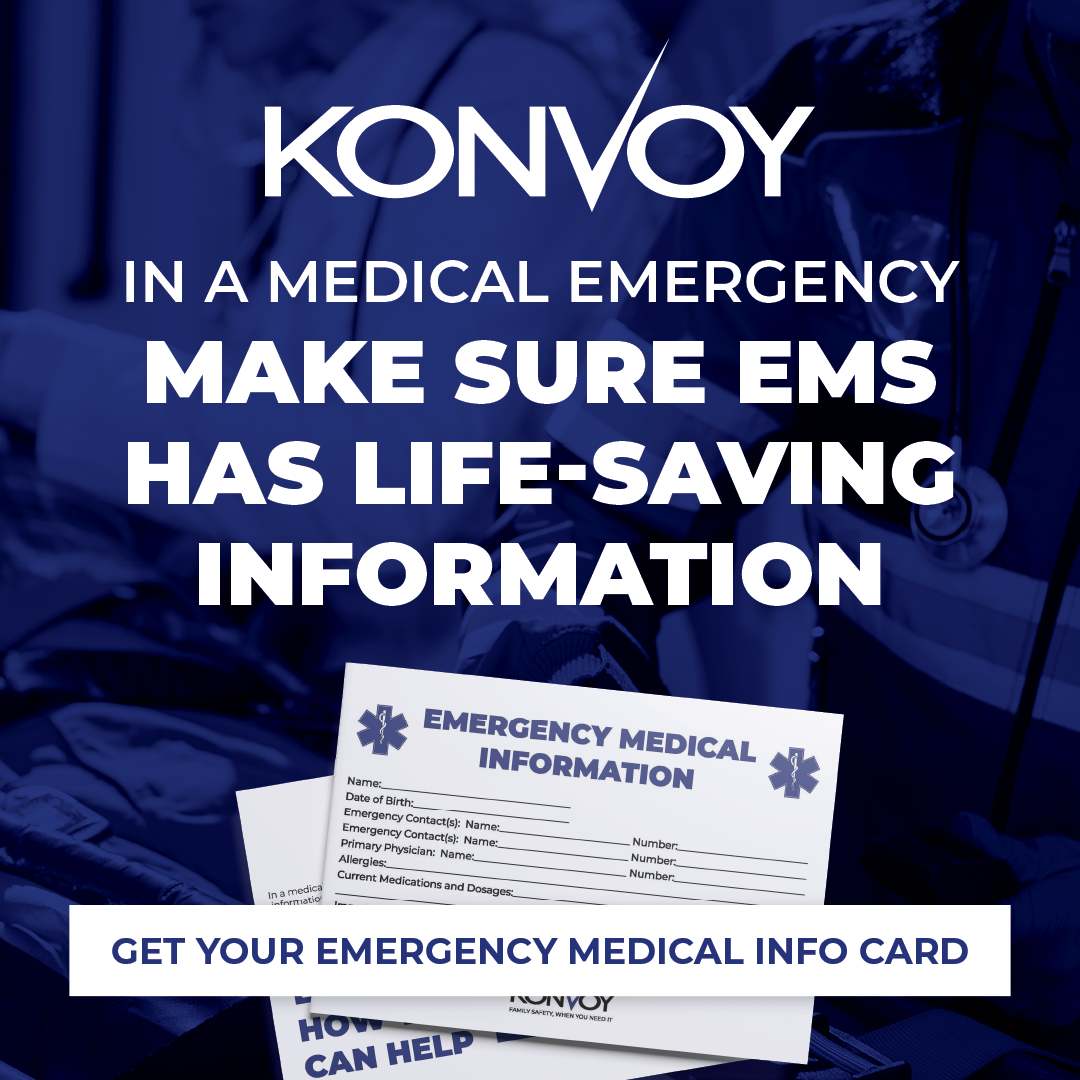 In a Medical Emergency Make Sure EMS Has Life-Saving Information %91Get Your Emergency Medical Info Card%93